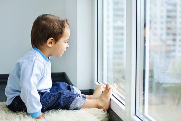 Taking care of your double glazing is child's play