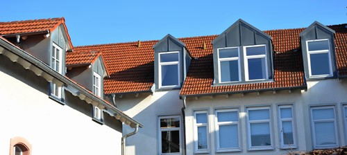 Dormer windows are the main feature for a loft conversion