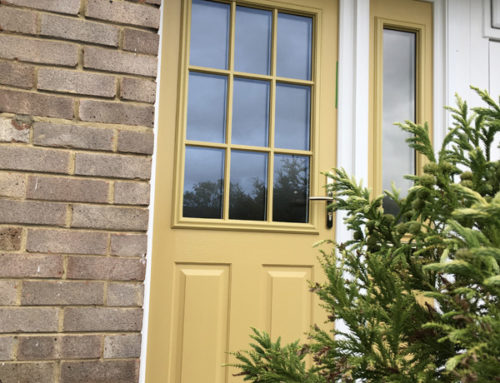 Replacement Front Door to Terraced Townhouse