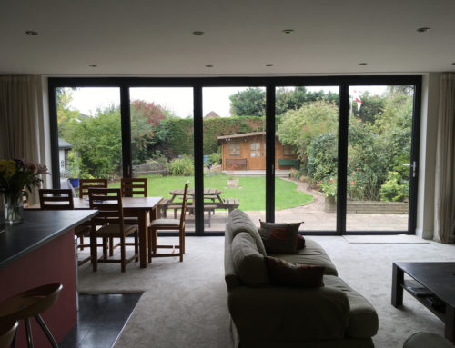 Beautiful Bifolds & Composite Door in Claygate