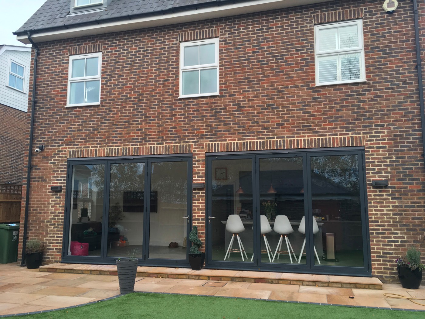 Origin bifold doors fitted in Worcester Park