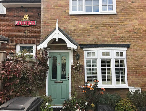 Replacement Windows & Front Composite Door at a Pretty Terraced House in Kingston